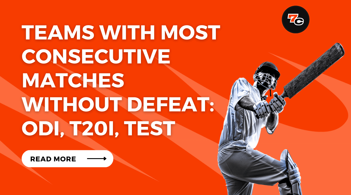 Cricket Teams Most Consecutive Matches Without Defeat: ODI, T20i, Test