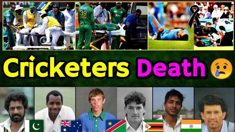 Cricketer Died on the Field